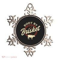 Body By Brisket Pitmaster BBQ Lover Smoker Grilling Ornament thumb 0