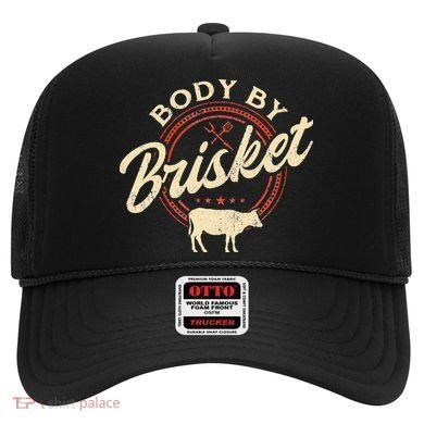 Body By Brisket Pitmaster BBQ Lover Smoker Grilling Hat