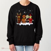 Block Brick Building Figure Christmas Master Builder Women's Sweatshirt thumb 0