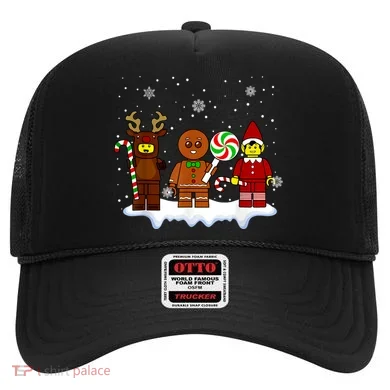 Block Brick Building Figure Christmas Master Builder Hat