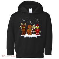 Block Brick Building Figure Christmas Master Builder Toddler Hoodie thumb 0