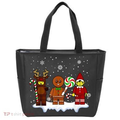 Block Brick Building Figure Christmas Master Builder Bag