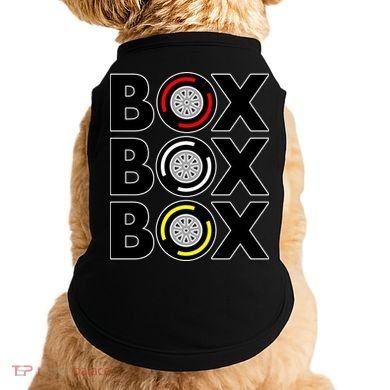 Box Box Box Tire Compound Design Classic Doggie Tank