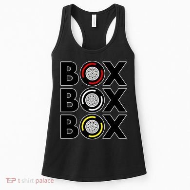 Box Box Box Tire Compound Design Classic Women's Tank Top