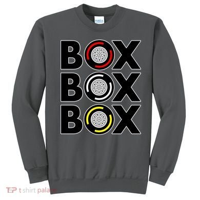 Box Box Box Tire Compound Design Classic Sweatshirt