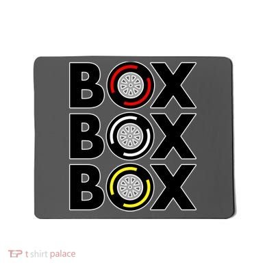 Box Box Box Tire Compound Design Classic Mousepad