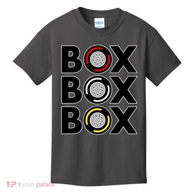 Box Box Box Tire Compound Design Classic Kids T-Shirt