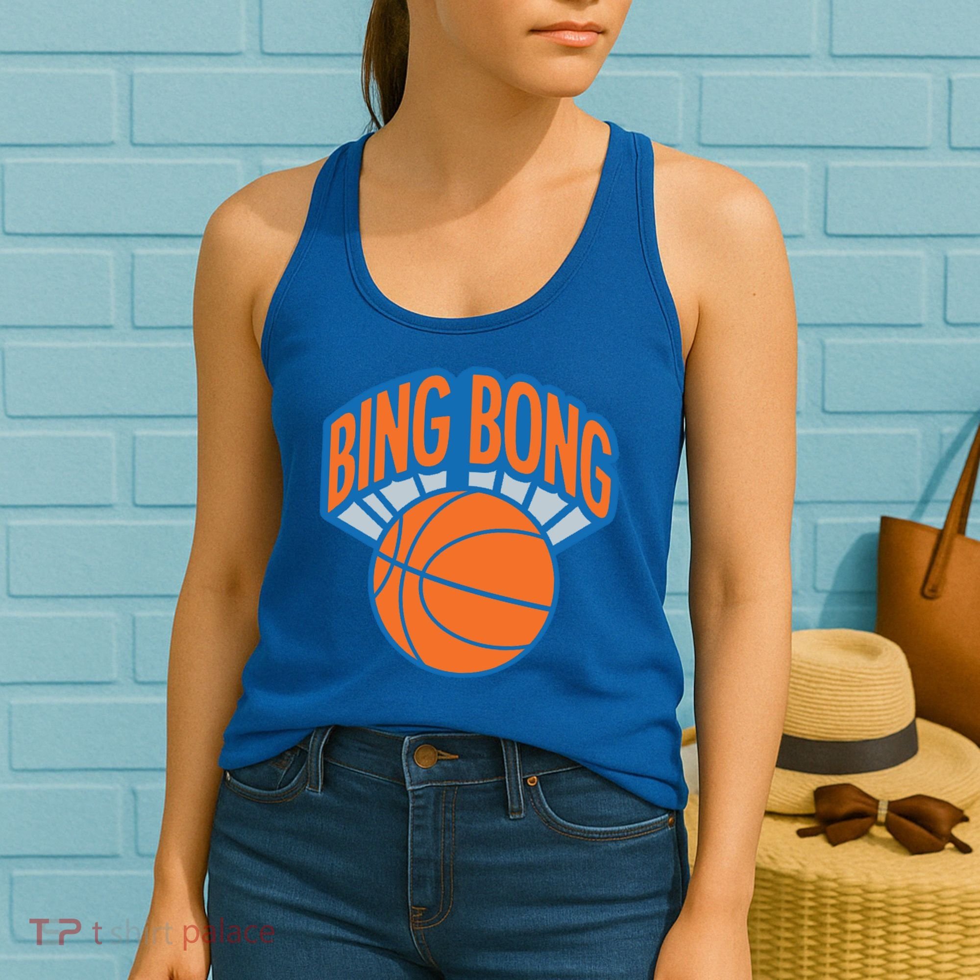 Bing Bong Basketball Women's Tank Top