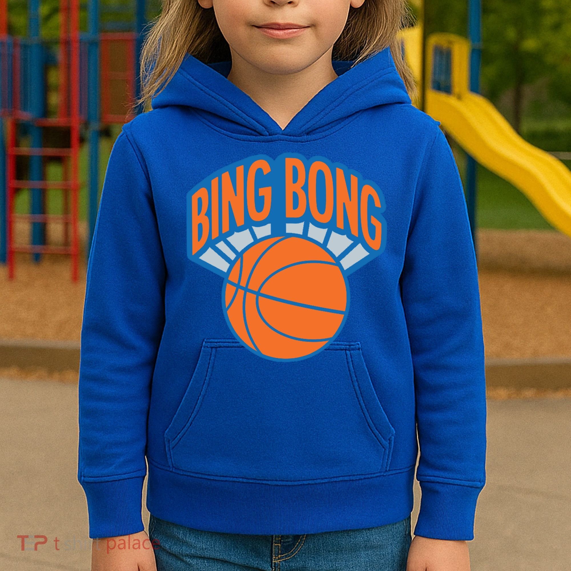 Bing Bong Basketball Kids Hoodie