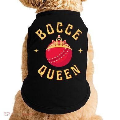 Bocce Bocci Ball Queen Cool Gift Doggie Tank