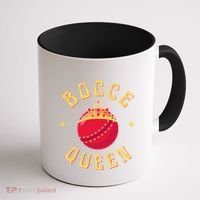 Bocce Bocci Ball Queen Cool Gift Coffee Mug thumb 1