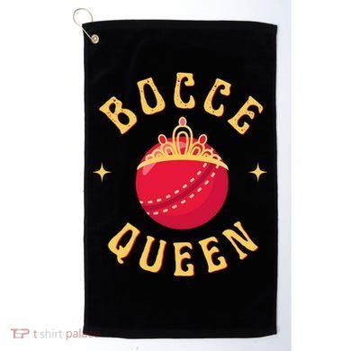 Bocce Bocci Ball Queen Cool Gift Golf Towel