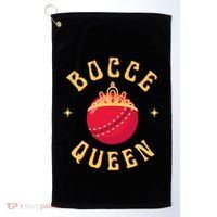 Bocce Bocci Ball Queen Cool Gift Golf Towel thumb 0