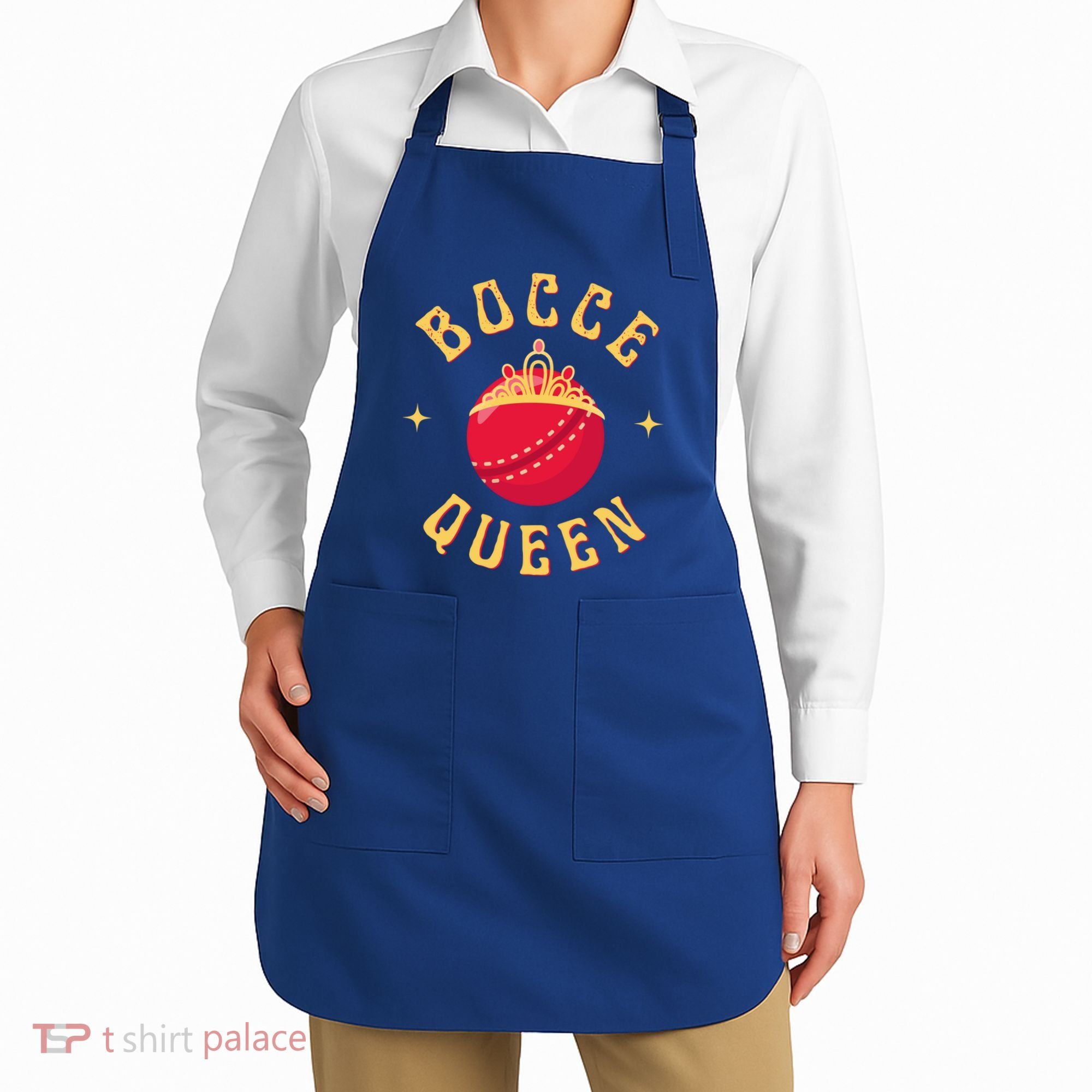 Bocce Bocci Ball Queen Cool Gift Apron