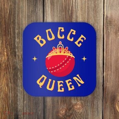 Bocce Bocci Ball Queen Cool Gift Coaster