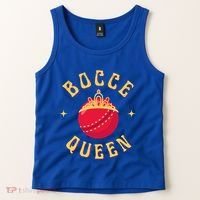 Bocce Bocci Ball Queen Cool Gift Tank Top thumb 2