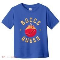 Bocce Bocci Ball Queen Cool Gift Toddler T-Shirt thumb 0