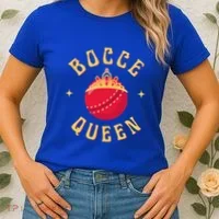 Bocce Bocci Ball Queen Cool Gift Women's T-Shirt thumb 2