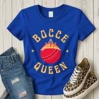 Bocce Bocci Ball Queen Cool Gift Women's T-Shirt thumb 3