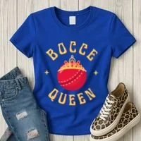 Bocce Bocci Ball Queen Cool Gift Women's T-Shirt thumb 3