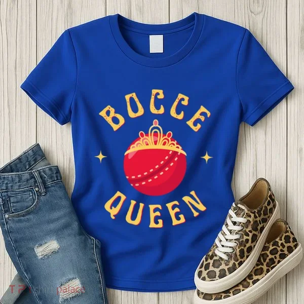Bocce Bocci Ball Queen Cool Gift Women's T-Shirt