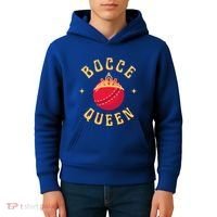 Bocce Bocci Ball Queen Cool Gift Kids Hoodie thumb 4