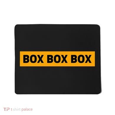 Box Box Box Formula Racing Radio Pit Box Box Box Mousepad