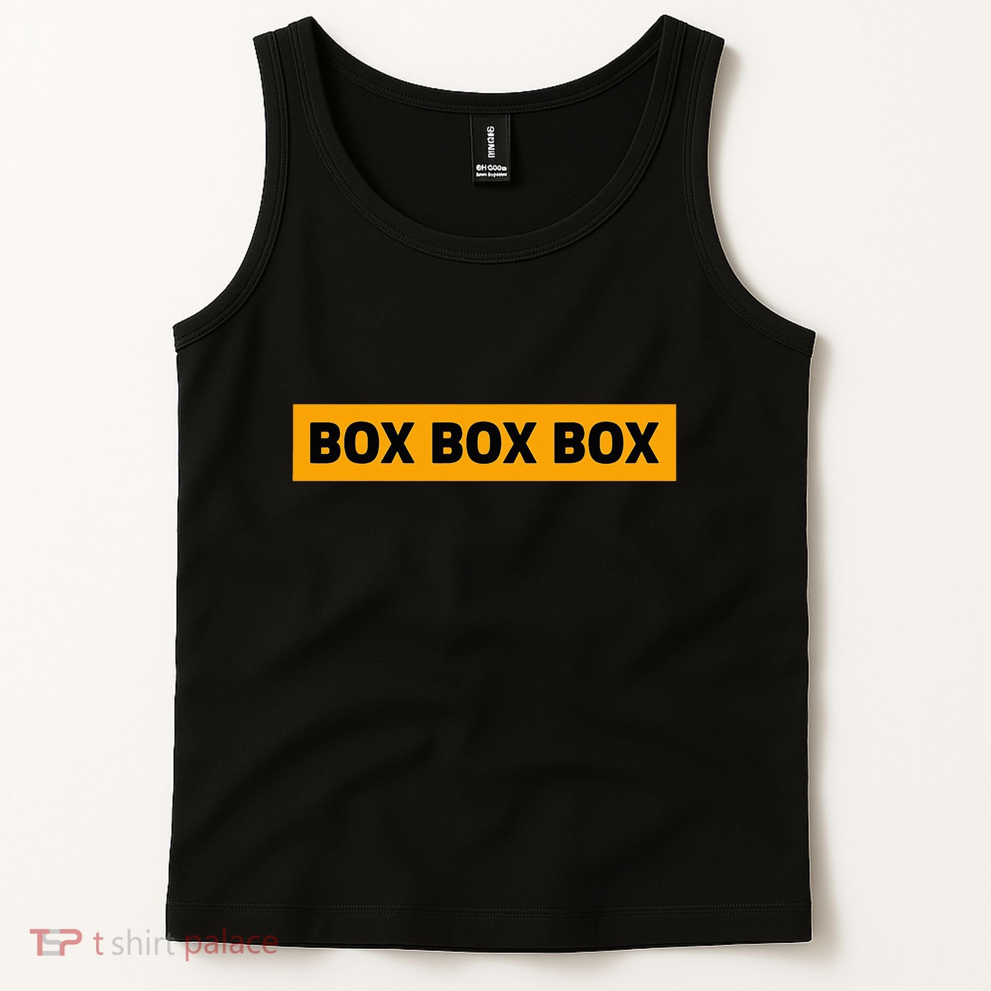 Box Box Box Formula Racing Radio Pit Box Box Box Tank Top