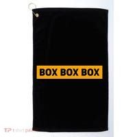 Box Box Box Formula Racing Radio Pit Box Box Box Golf Towel thumb 0