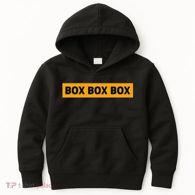 Box Box Box Formula Racing Radio Pit Box Box Box Kids Hoodie