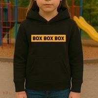 Box Box Box Formula Racing Radio Pit Box Box Box Kids Hoodie thumb 3