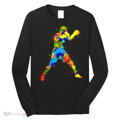 Boxing Boxer Boys Long Sleeve Shirt