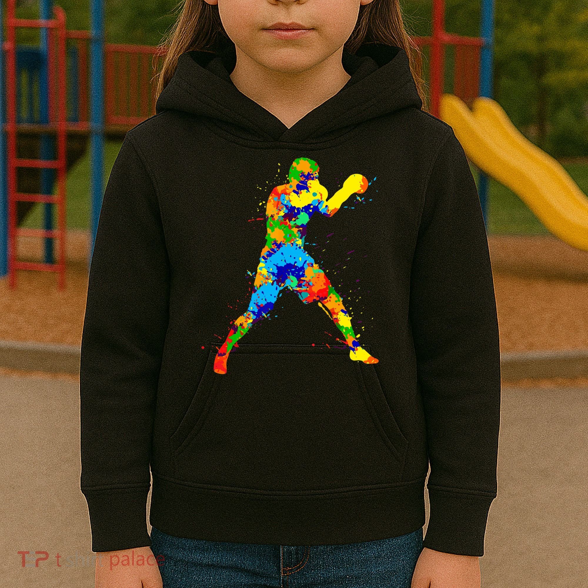 Boxing Boxer Boys Kids Hoodie