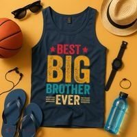Best Big Brother Ever Big Brother Tank Top thumb 4