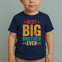 Best Big Brother Ever Big Brother Toddler T-Shirt thumb 2
