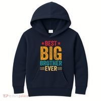 Best Big Brother Ever Big Brother Kids Hoodie thumb 0