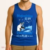 Birdwatcher Birding Birdwatching Retiret Plan Gift Tank Top thumb 3