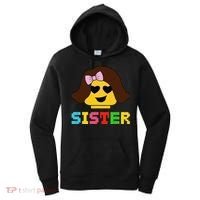 Building Bricks Blocks Sister Master Builder Family Matching Women's Hoodie thumb 0