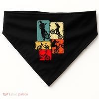 Bmx Bike Bicycle Stunt Racing USA-Made Doggie Bandana thumb 0