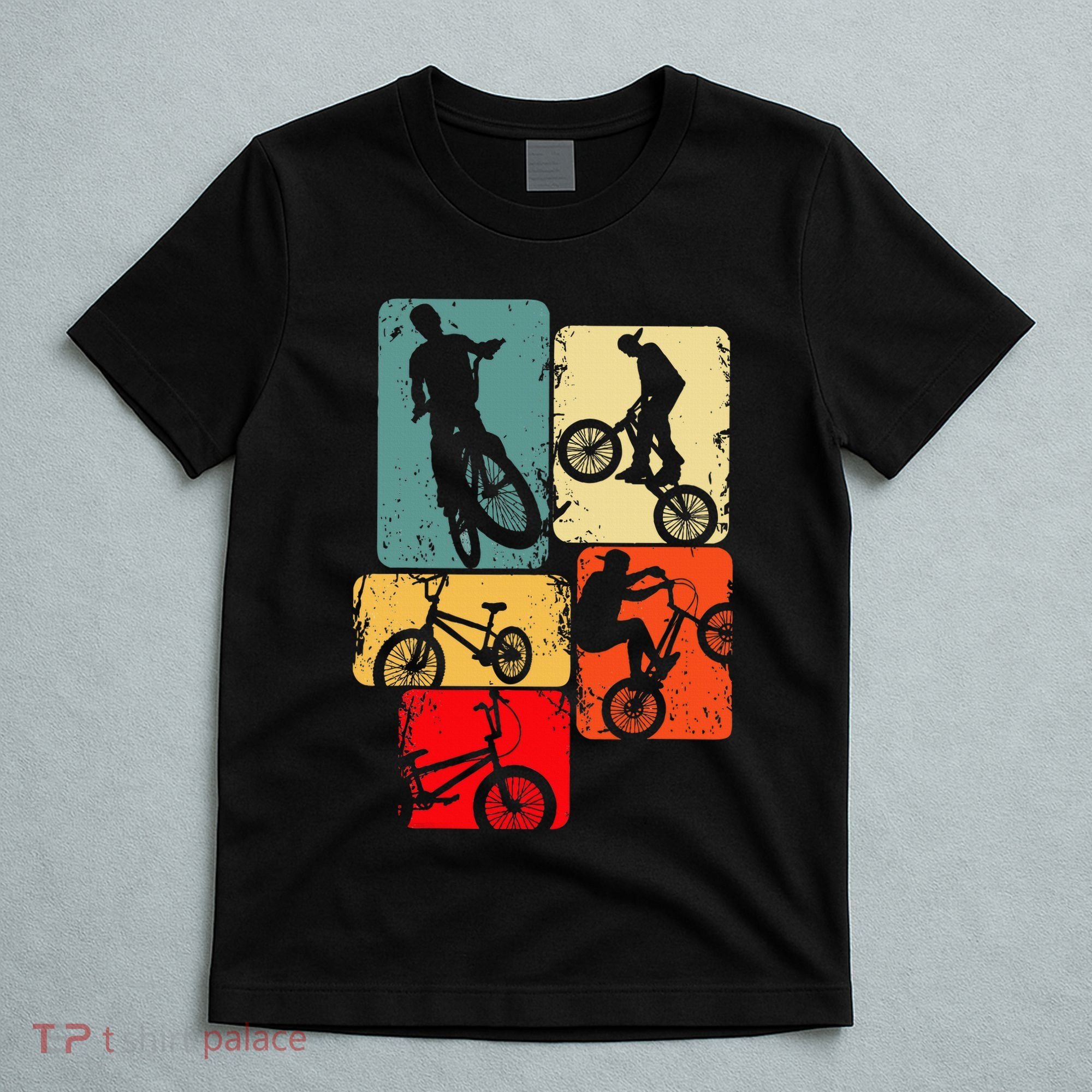 Bmx Bike Bicycle Stunt Racing T-Shirt