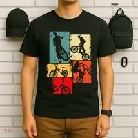 Bmx Bike Bicycle Stunt Racing T-Shirt thumb 6