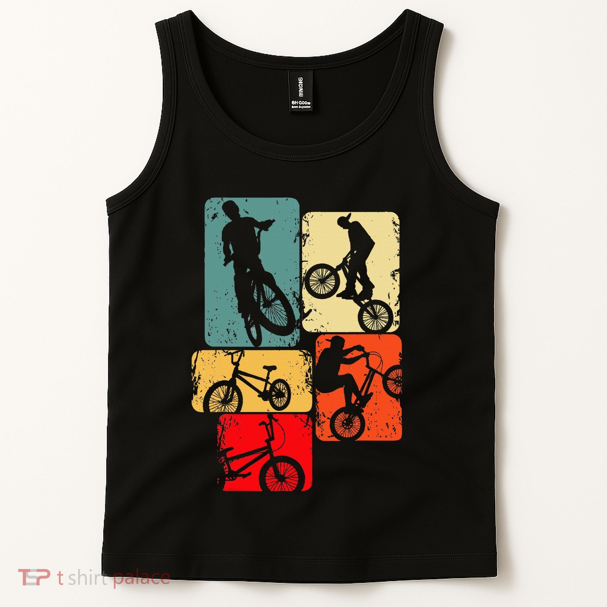 Bmx Bike Bicycle Stunt Racing Tank Top
