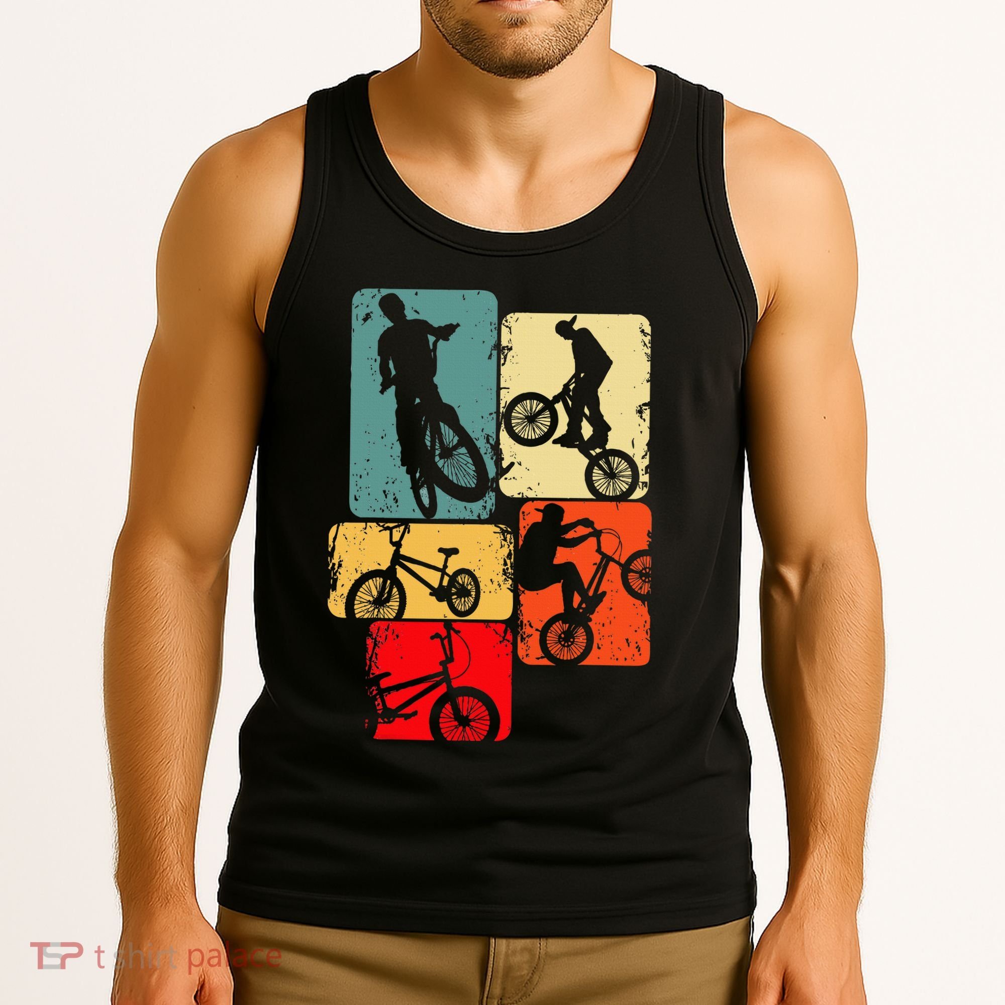Bmx Bike Bicycle Stunt Racing Tank Top