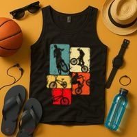 Bmx Bike Bicycle Stunt Racing Tank Top thumb 4