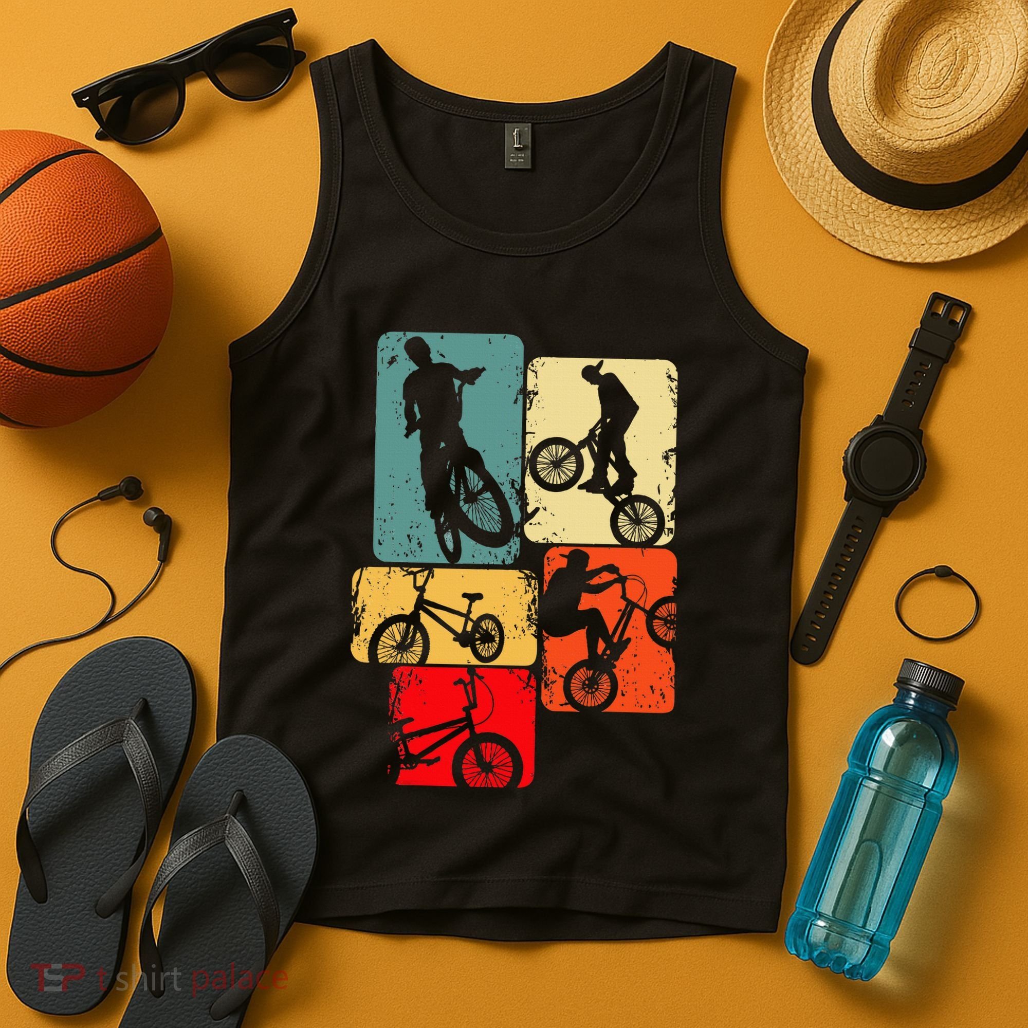 Bmx Bike Bicycle Stunt Racing Tank Top