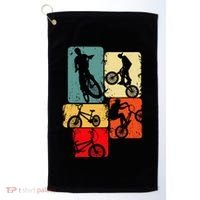 Bmx Bike Bicycle Stunt Racing Golf Towel thumb 0