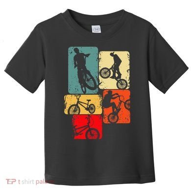 Bmx Bike Bicycle Stunt Racing Toddler T-Shirt