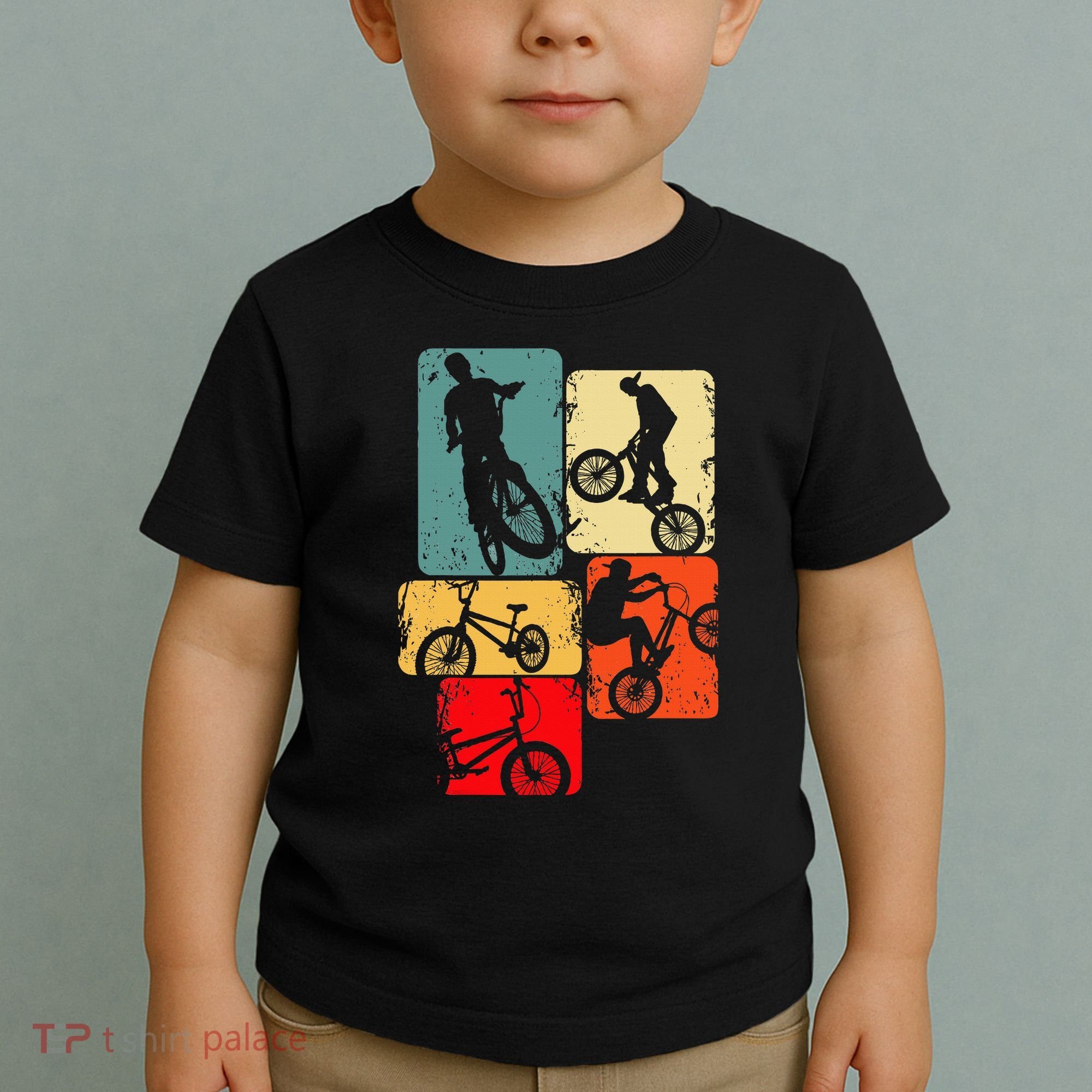 Bmx Bike Bicycle Stunt Racing Toddler T-Shirt