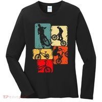 Bmx Bike Bicycle Stunt Racing Women's Long Sleeve Shirt thumb 0