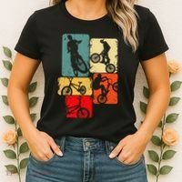 Bmx Bike Bicycle Stunt Racing Women's T-Shirt thumb 2